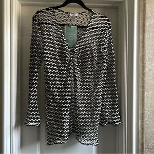 Sara Cristina Nerea Crochet Lace Coverup